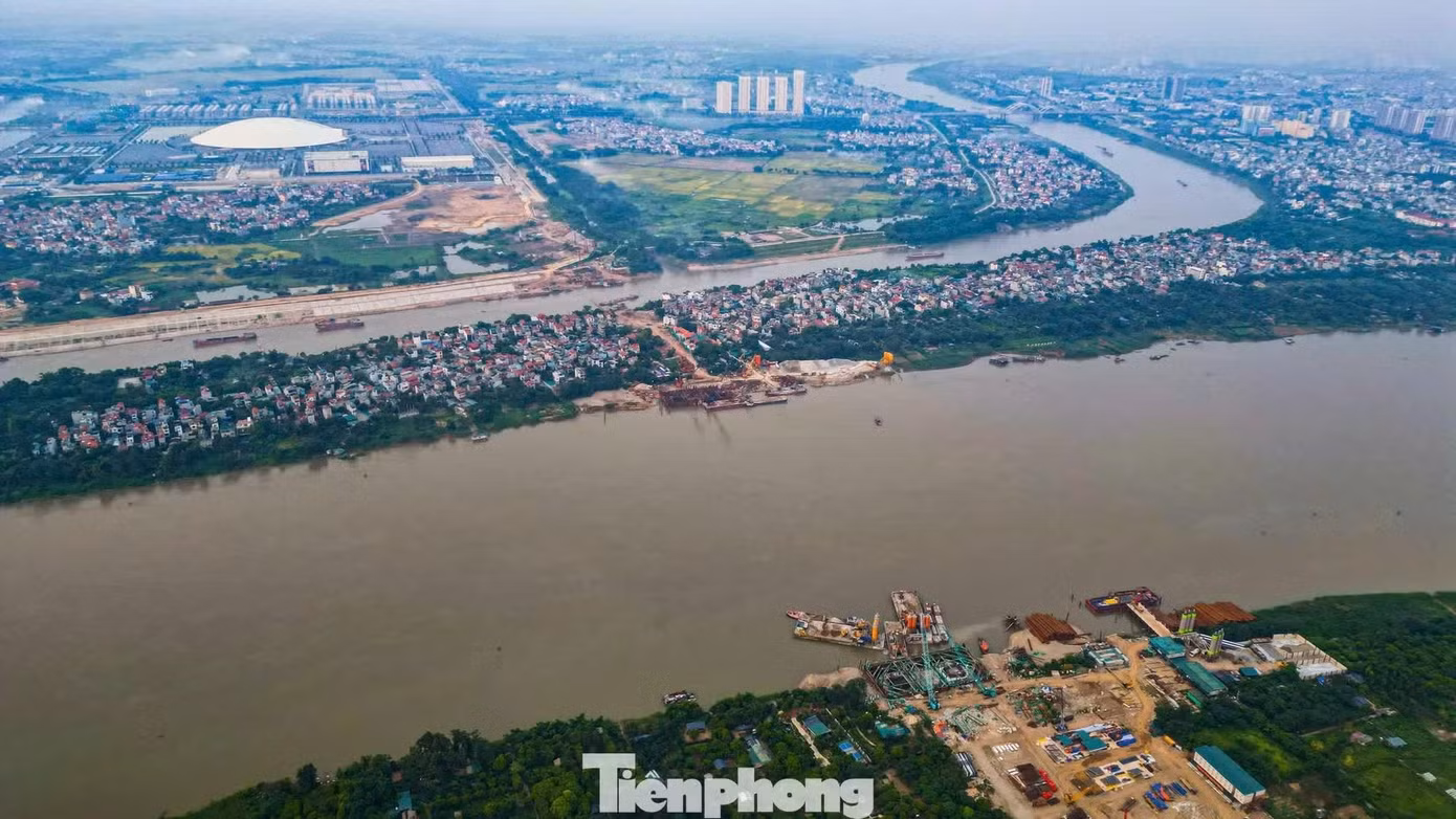 loạt cầu vượt sông hồng đang tăng tốc bản đồ bất động sản hà nội sắp thay đổi?