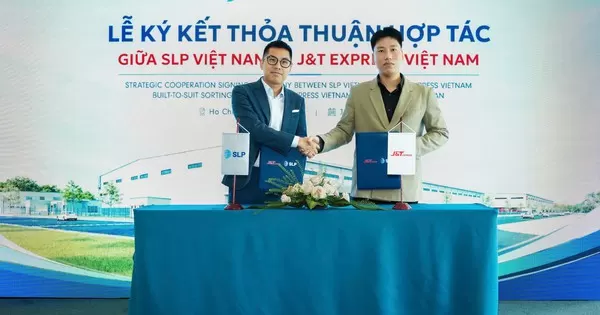 SLP và J&T Express hợp tác xây dựng trung tâm logistics tự động hóa tại miền Nam