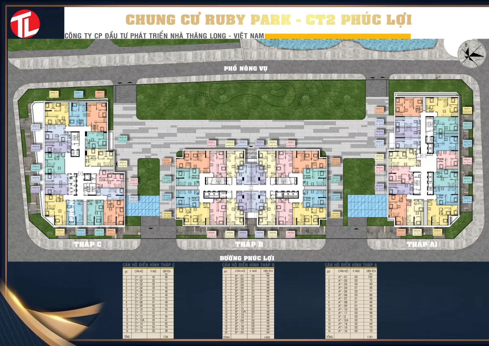 mặt bằng ruby park long biên