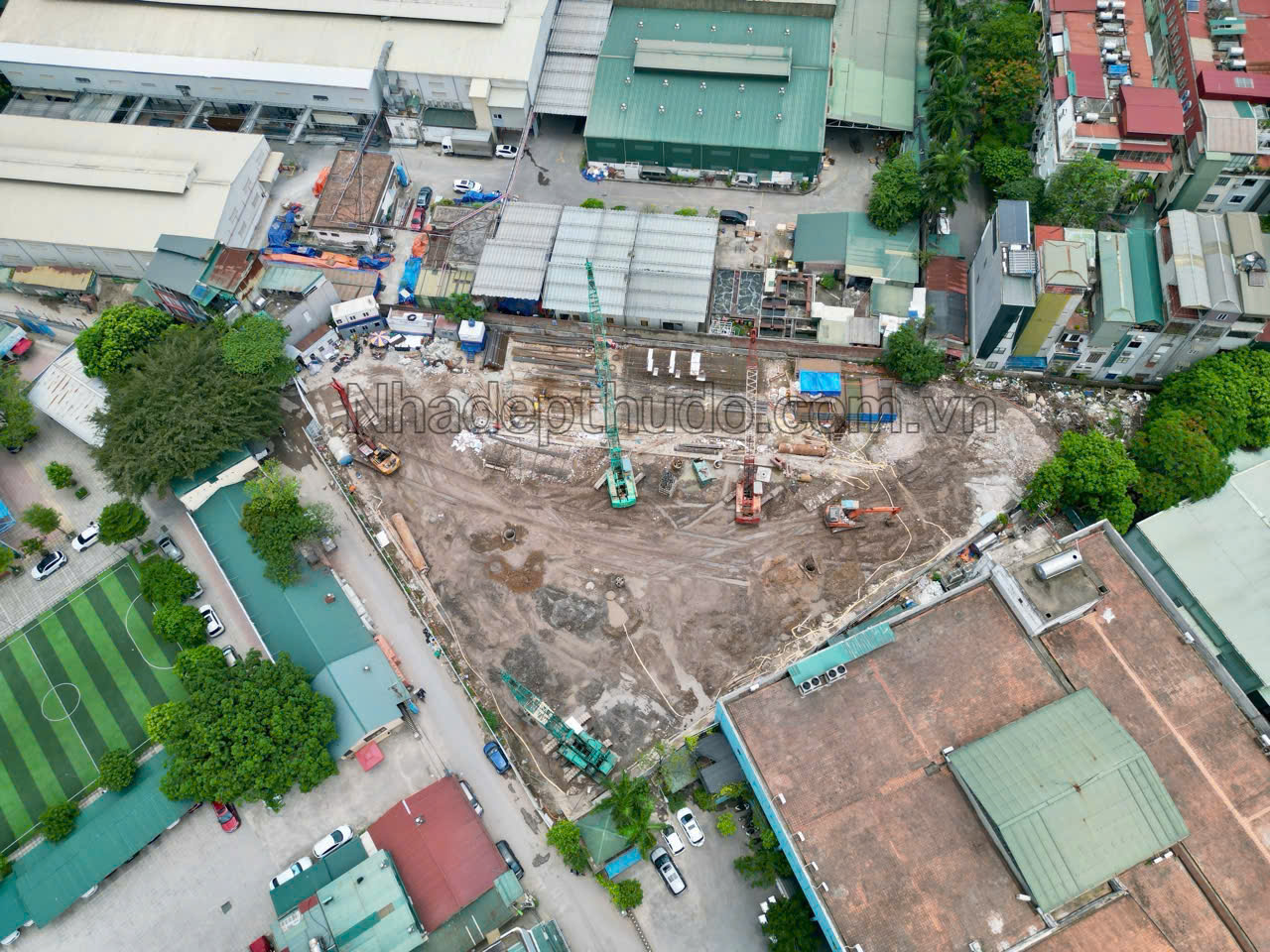 TIẾN ĐỘ THI CÔNG DỰ ÁN ĐỘNG LỰC TOWER