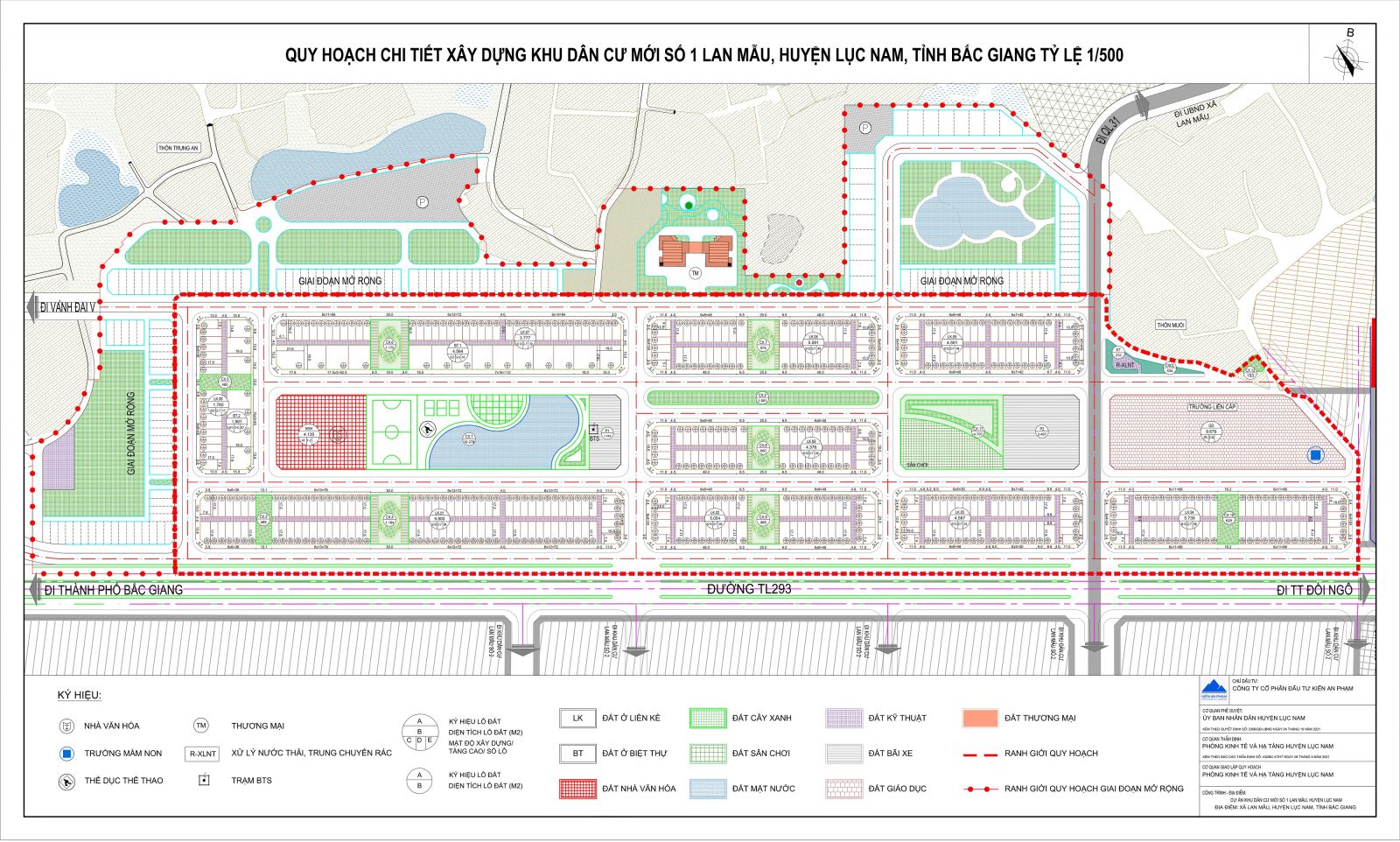 mặt bằng Central Avenue Lục Nam Bắc Giang