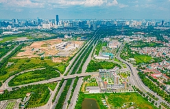 Việt Nam sở hữu một đại lộ rộng kỷ lục, quy mô 16 làn xe đẹp như Châu Âu, được khánh thành vào đúng dịp đặc biệt, cả trăm tòa chung cư bám dọc theo