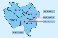 Vùng đất cách trung tâm Hà Nội 30km từng bị “ngủ quên”, nay được các ông lớn bất động sản “đánh thức”